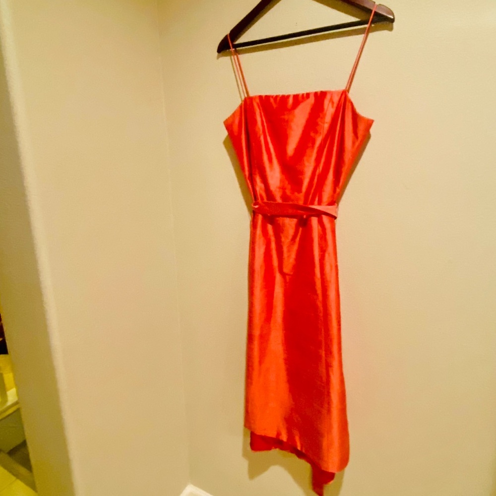 Coral Cocktail Dress by Jenny Yoo Collection NYC